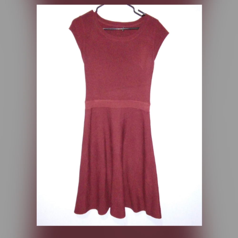 Maroon Dress